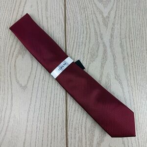 811 Alfani Men's Tie Julian Pattern 600 Red $55 Polyester